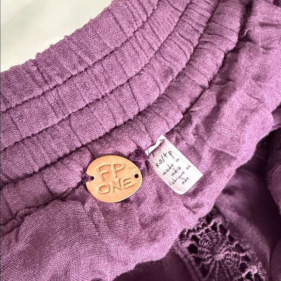 FREE PEOPLE Purple Maxi Skirt - Picture 6 of 7